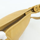 Coach Ergo Shoulder Bag Leather Yellow Gold Auth 178763A-6