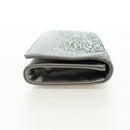 GUCCI Clutch Bag Satin Silver Gold Auth 178778V-4