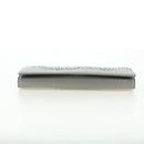 GUCCI Clutch Bag Satin Silver Gold Auth 178778V-6