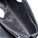 CHANEL Matelasse Chain Wallet Patent leather Black Silver CC Auth 178781A-21