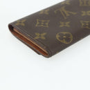 LOUIS VUITTON Monogram Porte Monnaie Zip Wallet M61735 LV Auth 178783-16