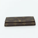 LOUIS VUITTON Monogram Porte Monnaie Zip Wallet M61735 LV Auth 178783-6
