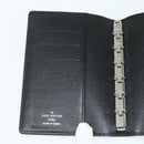 LOUIS VUITTON Epi Agenda PM Day Planner Cover Black R20092 LV Auth 178785A-18