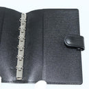 LOUIS VUITTON Epi Agenda PM Day Planner Cover Black R20092 LV Auth 178785A-19