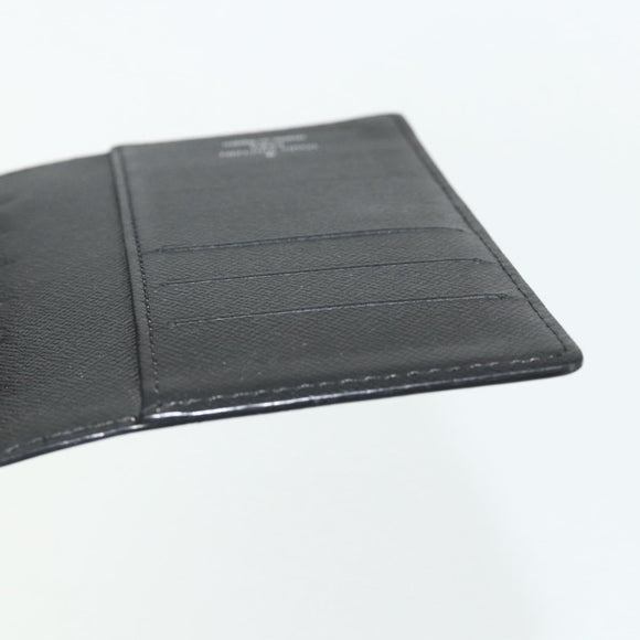 LOUIS VUITTON Epi Agenda PM Day Planner Cover Black R20092 LV Auth 178785A