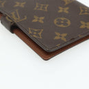 LOUIS VUITTON Monogram Agenda PM Day Planner Cover R20005 LV Auth 178786-16