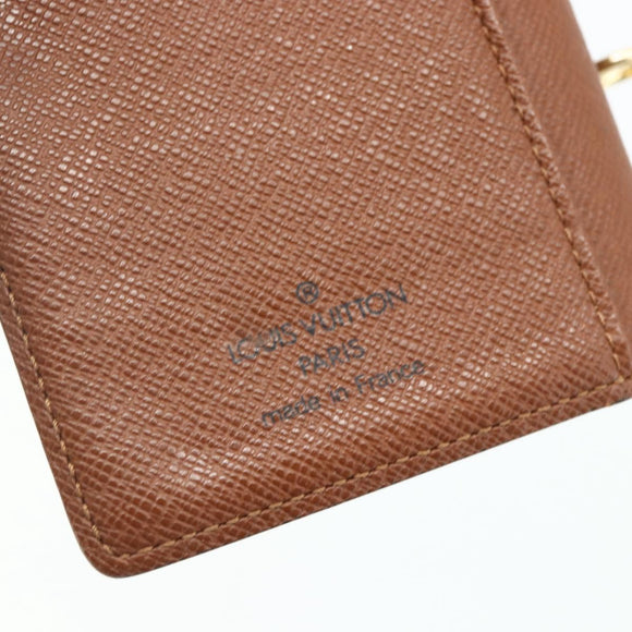 LOUIS VUITTON Monogram Agenda PM Day Planner Cover R20005 LV Auth 178786