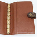 LOUIS VUITTON Monogram Agenda PM Day Planner Cover R20005 LV Auth 178786-19