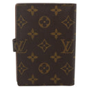 LOUIS VUITTON Monogram Agenda PM Day Planner Cover R20005 LV Auth 178786-2