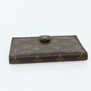 LOUIS VUITTON Monogram Agenda PM Day Planner Cover R20005 LV Auth 178786-4
