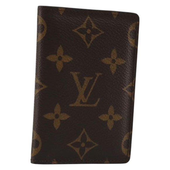 LOUIS VUITTON Monogram Organizer De Poch Card Case M60502 LV Auth 178787A