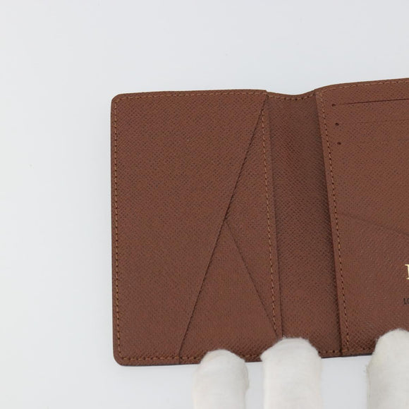 LOUIS VUITTON Monogram Organizer De Poch Card Case M60502 LV Auth 178787A