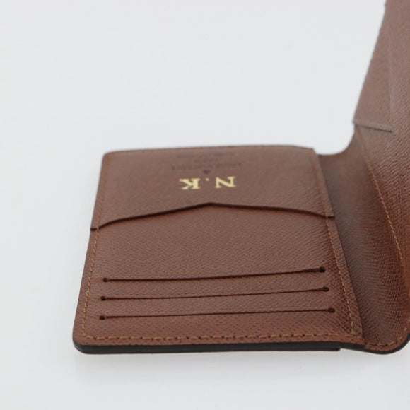 LOUIS VUITTON Monogram Organizer De Poch Card Case M60502 LV Auth 178787A