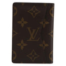 LOUIS VUITTON Monogram Organizer De Poch Card Case M60502 LV Auth 178787A-2
