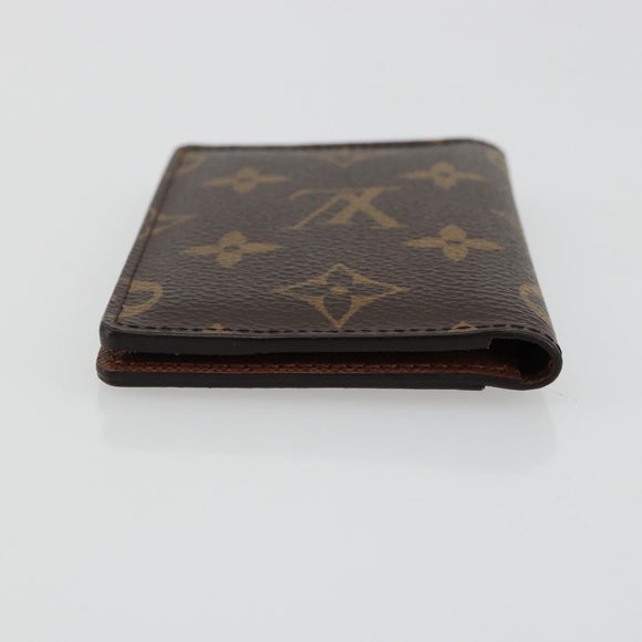 LOUIS VUITTON Monogram Organizer De Poch Card Case M60502 LV Auth 178787A