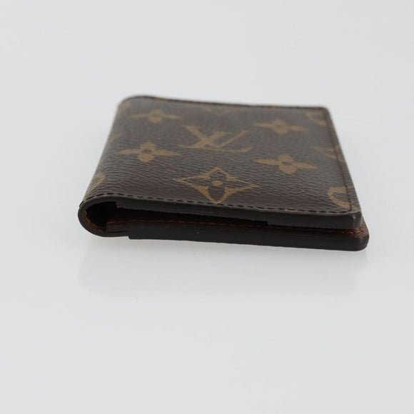 LOUIS VUITTON Monogram Organizer De Poch Card Case M60502 LV Auth 178787A