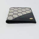 GUCCI GG Supreme Compact Wallet PVC Navy Auth 178789A-6