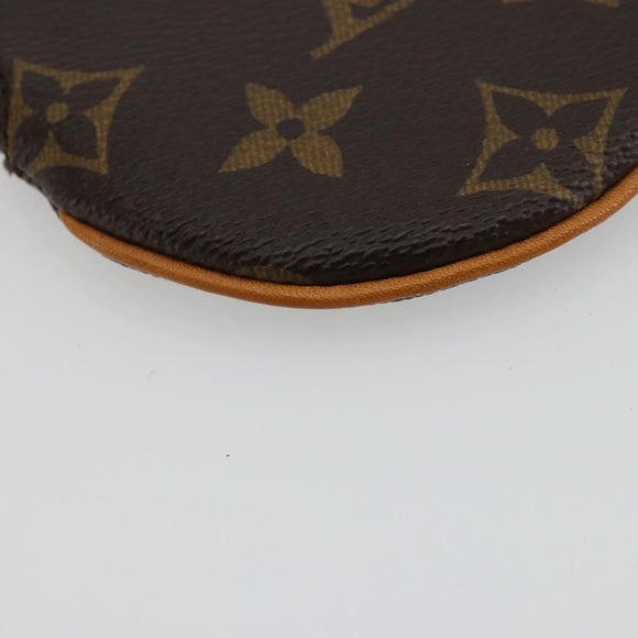 LOUIS VUITTON Monogram Porte Monnaie Ronde Portemonnee M61926 LV Auth 178792A