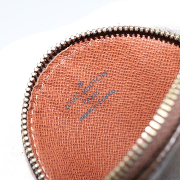 LOUIS VUITTON Monogram Porte Monnaie Ronde Portemonnee M61926 LV Auth 178792A