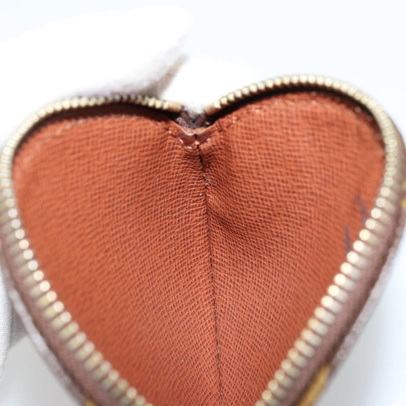 LOUIS VUITTON Monogram Porte Monnaie Ronde Portemonnee M61926 LV Auth 178792A