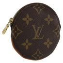 LOUIS VUITTON Monogram Porte Monnaie Ronde Portemonnee M61926 LV Auth 178792A-1