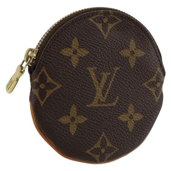 LOUIS VUITTON Monogram Porte Monnaie Ronde Portemonnee M61926 LV Auth 178792A