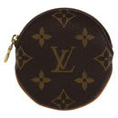 LOUIS VUITTON Monogram Porte Monnaie Ronde Portemonnee M61926 LV Auth 178792A-13