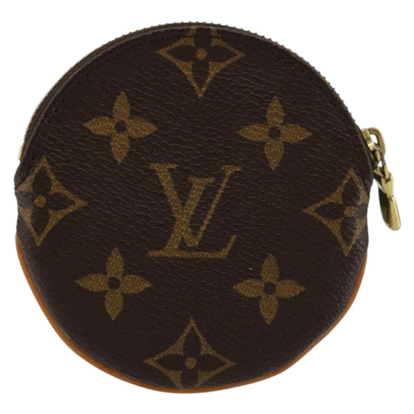LOUIS VUITTON Monogram Porte Monnaie Ronde Portemonnee M61926 LV Auth 178792A