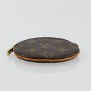 LOUIS VUITTON Monogram Porte Monnaie Ronde Portemonnee M61926 LV Auth 178792A-6