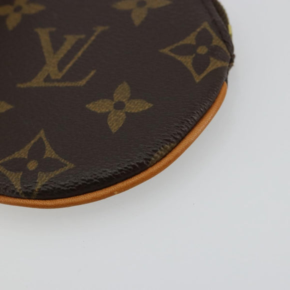 LOUIS VUITTON Monogram Porte Monnaie Ronde Portemonnee M61926 LV Auth 178792A