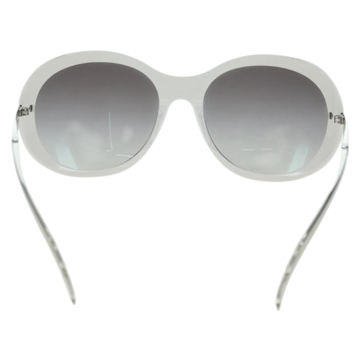 CHANEL Sunglasses plastic White CC Auth CHANEL Sunglasses plastic White CC Auth 162589 | eBay main image 3