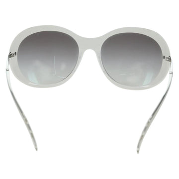 CHANEL COCO Mark Sunglasses plastic White CC Auth 178794M - 0