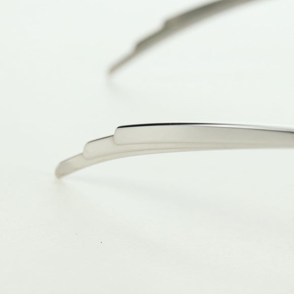 CHANEL COCO Mark Sunglasses plastic White CC Auth 178794M