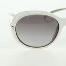 CHANEL COCO Mark Sunglasses plastic White CC Auth 178794M-5
