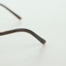CHANEL COCO Mark Sunglasses metal Silver CC Auth 178795V-15