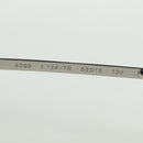 CHANEL COCO Mark Sunglasses metal Silver CC Auth 178795V-23
