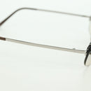 CHANEL COCO Mark Sunglasses metal Silver CC Auth 178795V-7