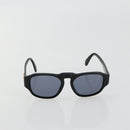 CHANEL COCO Mark Sunglasses plastic Black CC Auth 178797-2