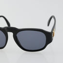 CHANEL COCO Mark Sunglasses plastic Black CC Auth 178797-7