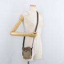 CELINE Shoulder Bag Mouton Brown Auth 178798A-21