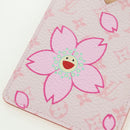 LOUIS VUITTON Monogram Cherry Blossom Etui Mirror Roze M92019 LV Auth 178799SAV-17