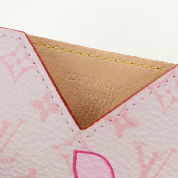 LOUIS VUITTON Monogram Cherry Blossom Etui Mirror Roze M92019 LV Auth 178799SAV