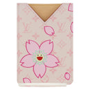 LOUIS VUITTON Monogram Cherry Blossom Etui Mirror Roze M92019 LV Auth 178799SAV-13