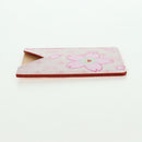 LOUIS VUITTON Monogram Cherry Blossom Etui Mirror Pink M92019 LV Auth 178799SAV-3