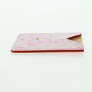 LOUIS VUITTON Monogram Cherry Blossom Etui Mirror Roze M92019 LV Auth 178799SAV-4