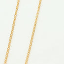 CHANEL Perfume Necklace metal Gold CC Auth 178803M-4