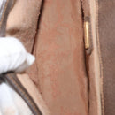 GUCCI GG Supreme Web Sherry Line Bag PVC Beige Gold 001 104 0551 Auth 178811-11