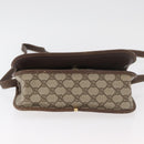 GUCCI GG Supreme Web Sherry Line Bag PVC Beige Gold 001 104 0551 Auth 178811-5