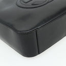 GUCCI Soho Shoulder Bag Patent Leather Black Silver 000 1013 0506 Auth 178814-11