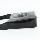 GUCCI Soho Shoulder Bag Patent Leather Black Silver 000 1013 0506 Auth 178814-4
